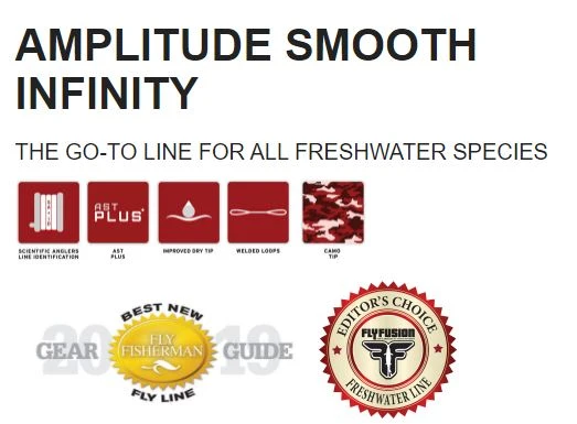 Scientific Anglers Amplitude Smooth Infinity Taper Fly Line - Camo 3 Scientific Anglers Amplitude Smooth Infinity Taper Fly Line - Camo - Image 3