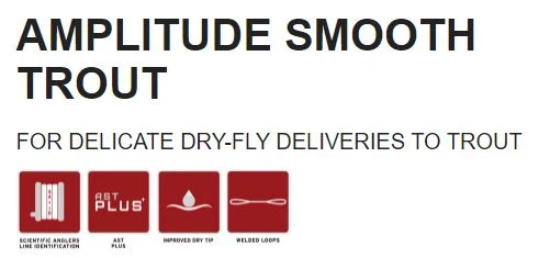 Scientific Anglers Amplitude Smooth Trout Taper Fly Line 3 Scientific Anglers Amplitude Smooth Trout Taper Fly Line - Image 3