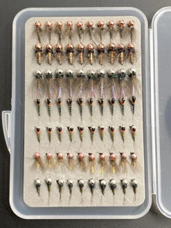 Fly Fish Food Custom Euro Nymph Box -Hareline Fishing Store Assortmenet 4