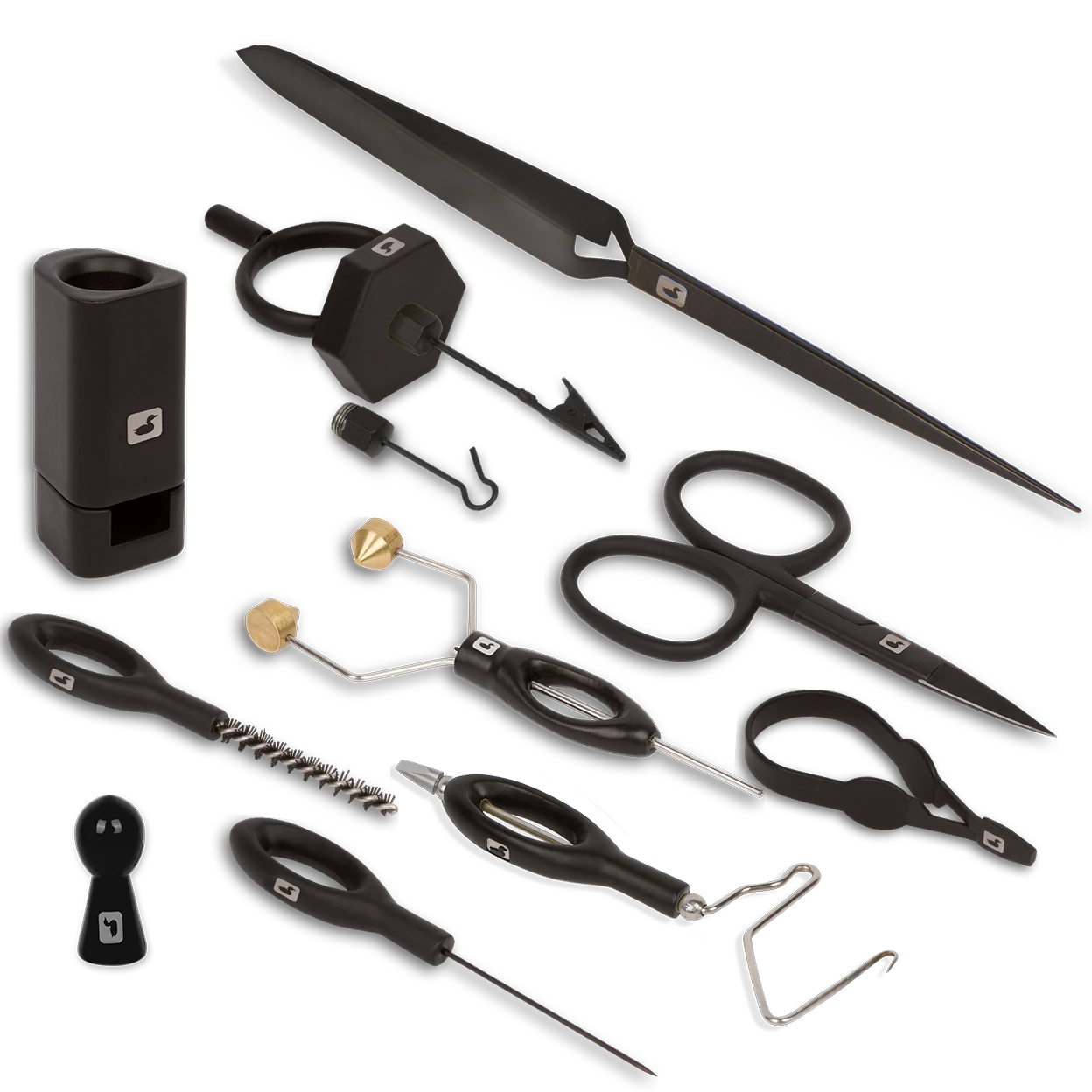 Loon Complete Fly Tying Tool Kit - Black 1 Loon Complete Fly Tying Tool Kit - Black