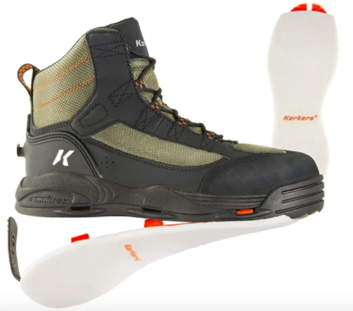 Korkers Greenback Wading Boot - Felt Sole 1 Korkers Greenback Wading Boot - Felt Sole