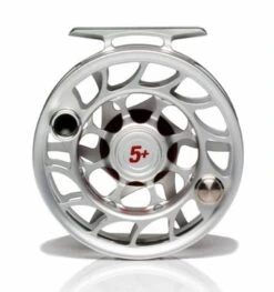 Hatch Iconic Fly Reel -Hareline Fishing Store Hatch Clear Red
