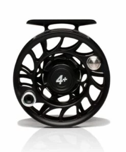 Hatch Iconic Fly Reel -Hareline Fishing Store Iconic 4 Black