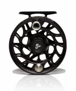 Hatch Iconic Fly Reel -Hareline Fishing Store Iconic 5 Black