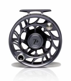 Hatch Iconic Fly Reel -Hareline Fishing Store Iconic 7 Grau