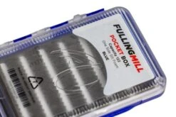 Fulling Mill Pocket Box -Hareline Fishing Store Pocket Blue