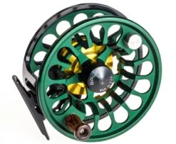 Bauer RX Reel -Hareline Fishing Store RX Green