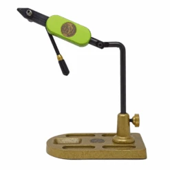 Regal - Medallion Vise - Regular Head - Bronze Pocket Base 22 Regal - Medallion Vise - Regular Head - Bronze Pocket Base -Hareline Fishing Store Regal MedallionRegularHead BronzePocketBase CoolLime