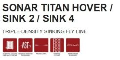 Scientific Anglers Sonar Titan Hover/Sink 2/Sink 4 Fly Line -Hareline Fishing Store SonarTitanH.2.4