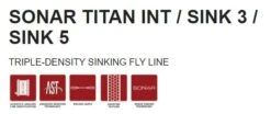 Scientific Anglers Sonar Titan Intermediate/Sink 3/Sink 5 Fly Line -Hareline Fishing Store SonarTitanI.3.5Tech