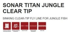 Scientific Anglers Scientific Angler Sonar Titan Jungle Clear Tip Fly Line -Hareline Fishing Store SonarTitanJungleTech