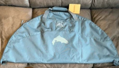 Simms - Taco Wader Bag - Fly Fish Food Logo -Hareline Fishing Store blue1